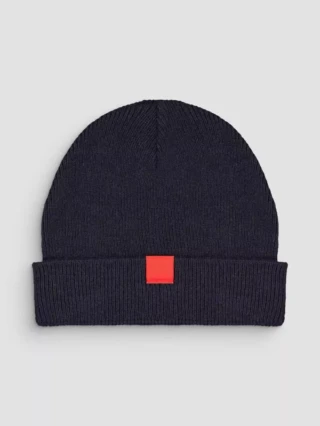1083 - BONNET 841 VOLONTAIRE laine recyclee bleu Unisexe