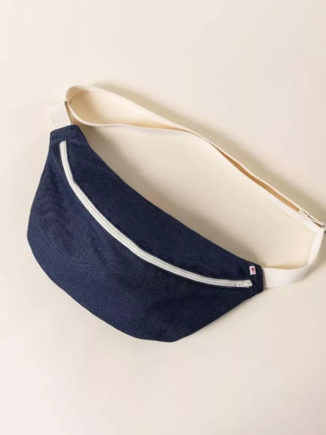 1083 - Sac banane denim 853