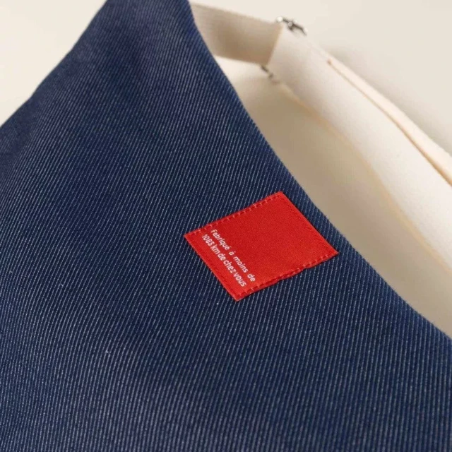 1083 - SAC BANANE DENIM 853 coton bio denimoriginal bleu Unisexe