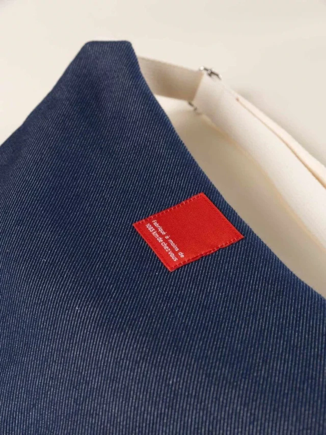 1083 - SAC BANANE DENIM 853 coton bio denimoriginal bleu Unisexe