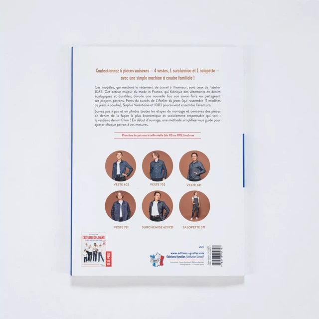 1083 - LIVRE COUTURE Atelier du Denim