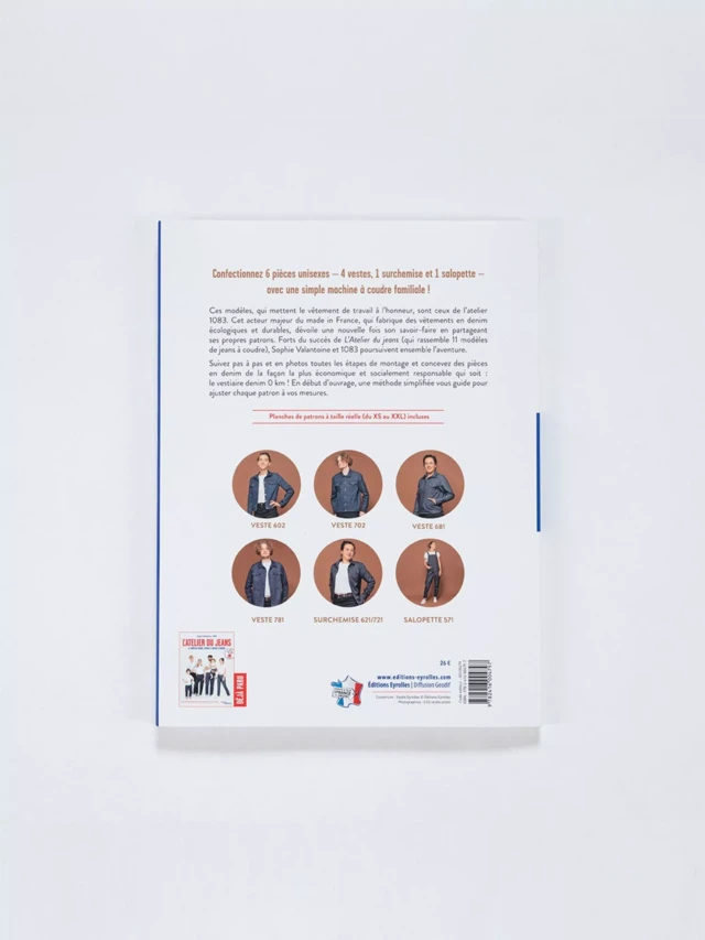 1083 - LIVRE COUTURE Atelier du Denim