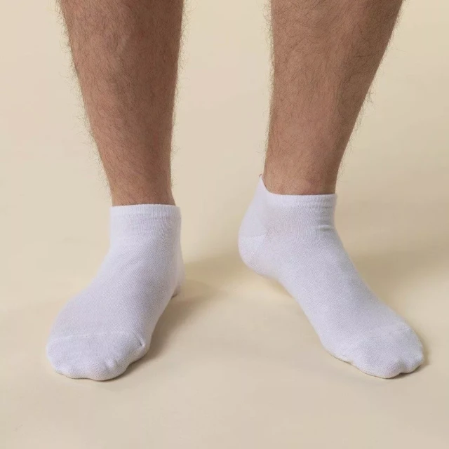 1083 - SOCQUETTES 871 coton bio blanc Unisexe