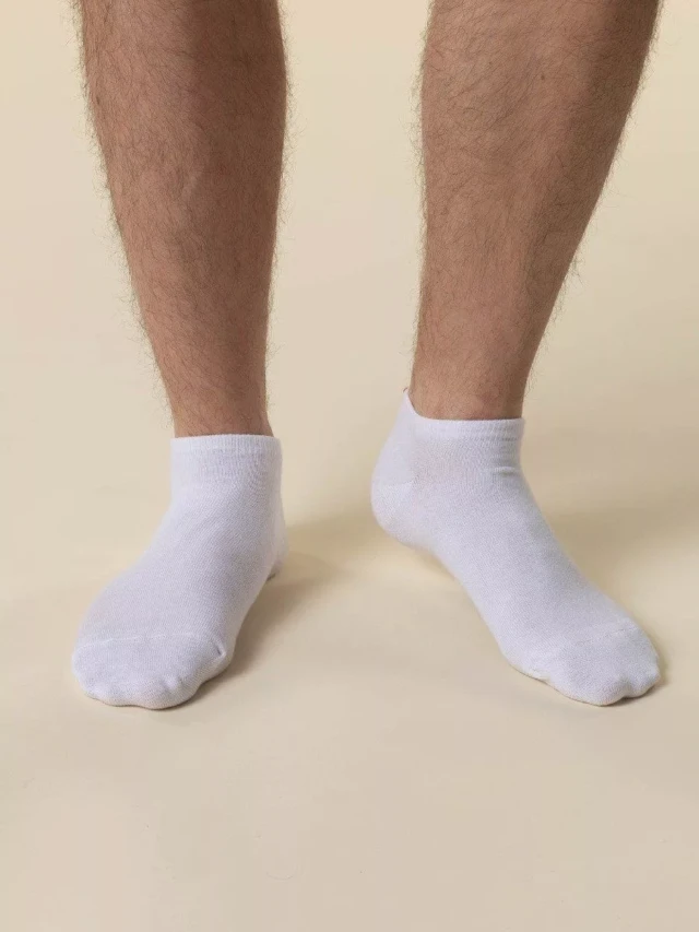 1083 - SOCQUETTES 871 coton bio blanc Unisexe