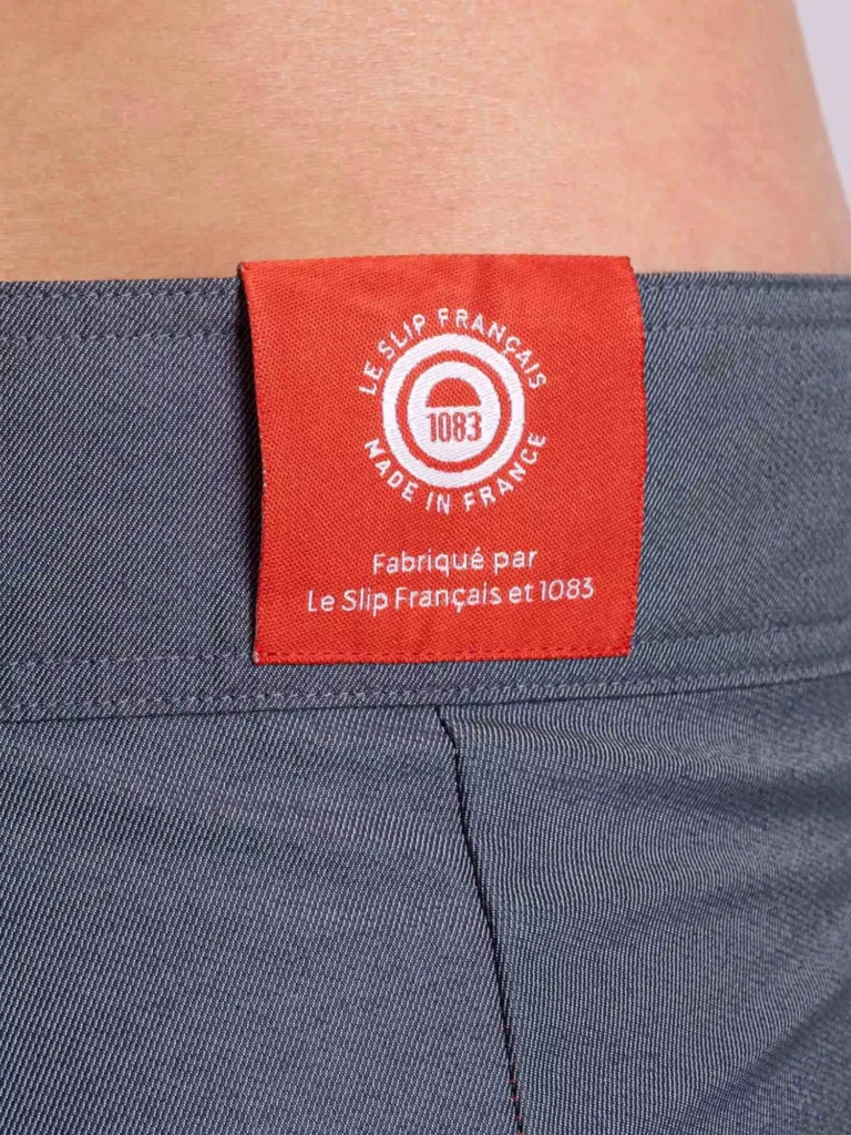 1083 - SHORT DE BAIN RECYCLE 881 EPOPEE INFINI LE SLIP FRANCAIS bleu Homme