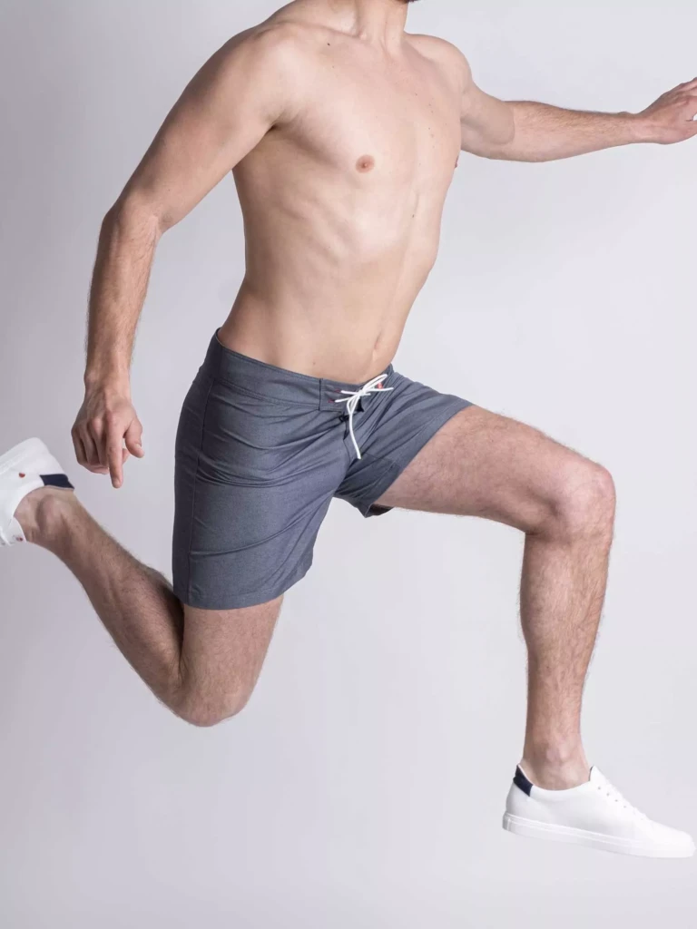 1083 - SHORT DE BAIN RECYCLE 881 EPOPEE INFINI LE SLIP FRANCAIS bleu Homme