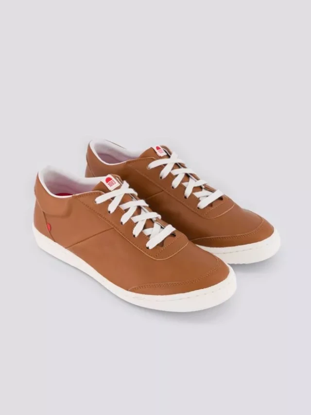 1083 - SNEAKERS 902 cuir camel Unisexe