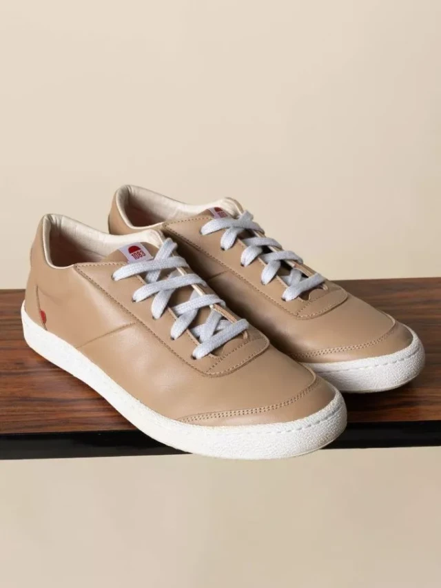 1083 - SNEAKERS basses 902 cuir cappuccino Unisexe