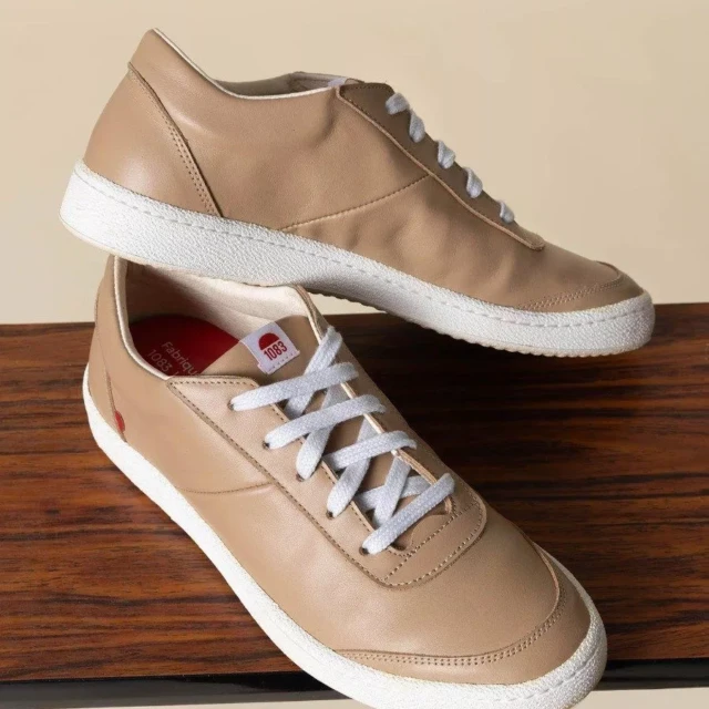 1083 - SNEAKERS basses 902 cuir cappuccino Unisexe