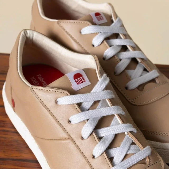1083 - SNEAKERS basses 902 cuir cappuccino Unisexe
