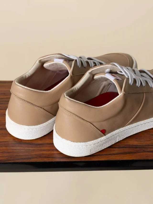 1083 - SNEAKERS basses 902 cuir cappuccino Unisexe