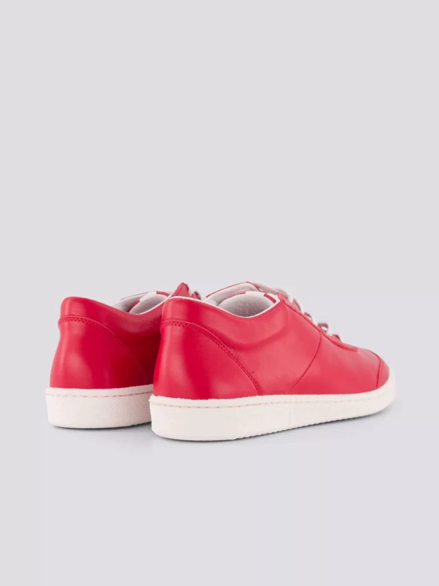 1083 - SNEAKERS 902 cuir rouge Unisexe