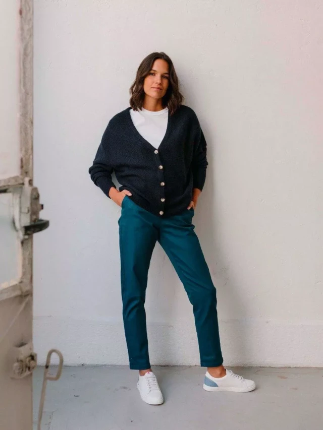 1083 - SNEAKERS 912 cuir blanc délavé clair Unisexe