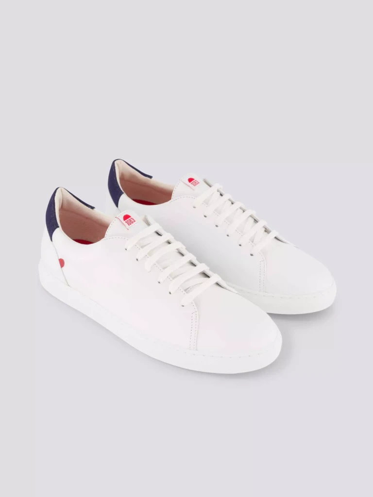 1083 - SNEAKERS 912 cuir denim bleu Unisexe