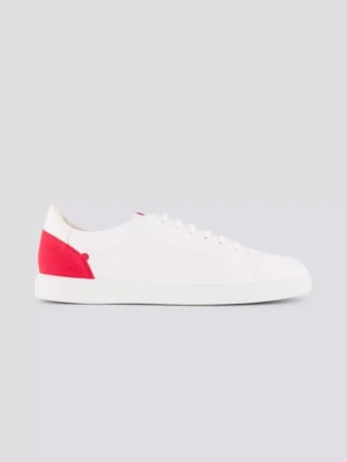 SNEAKERS 912 cuir rouge Unisexe par la marque 1083 1083 - SNEAKERS 912 cuir rouge Unisexe