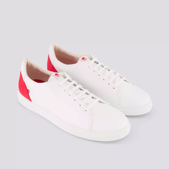 1083 - SNEAKERS 912 cuir rouge Unisexe