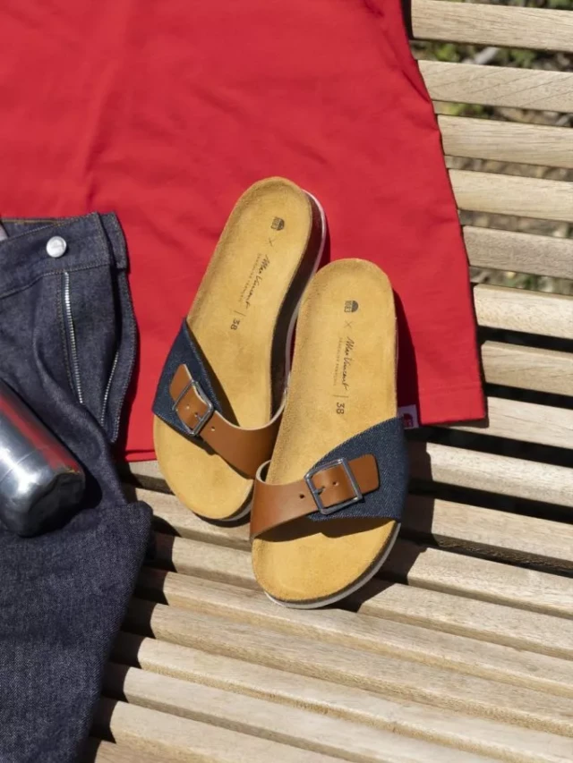 1083 - Claquette camel 922