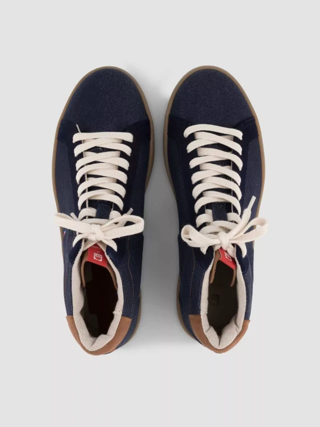 1083 - SNEAKERS RECYCLEES 949 SESSILE montantes superdenim bleu Unisexe