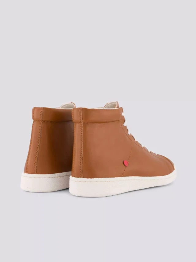 1083 - SNEAKERS MONTANTES 951 cuir camel Unisexe