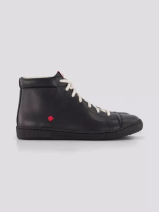 SNEAKERS MONTANTES 951 cuir noir Unisexe par la marque 1083 1083 - SNEAKERS MONTANTES 951 cuir noir Unisexe