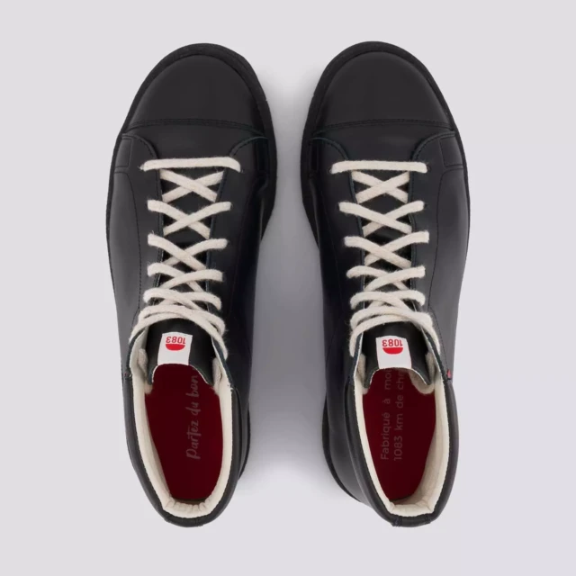 1083 - SNEAKERS MONTANTES 951 cuir noir Unisexe