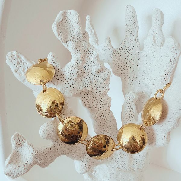 Bracelet Rev & sens 10 cts par la marque Le P’tit Franc Le P’tit Franc - Bracelet Rev & sens 10 cts