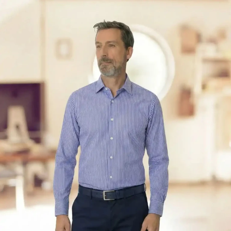 PALÂBA - Chemise française rayée