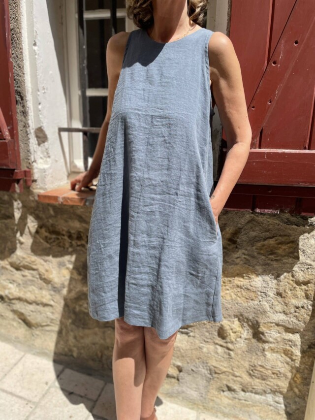 Laurence Carroy - Robe en lin Julia