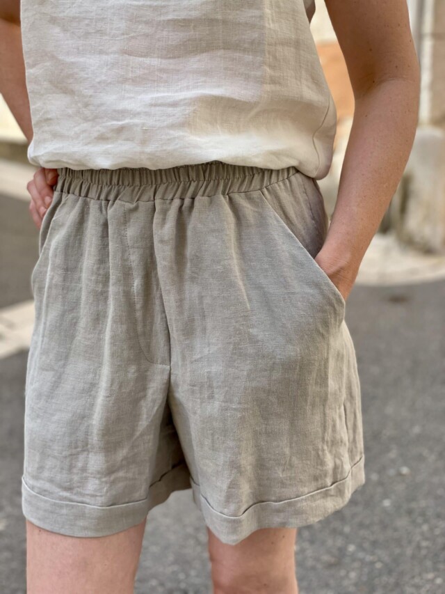 Laurence Carroy - Short en lin Léa