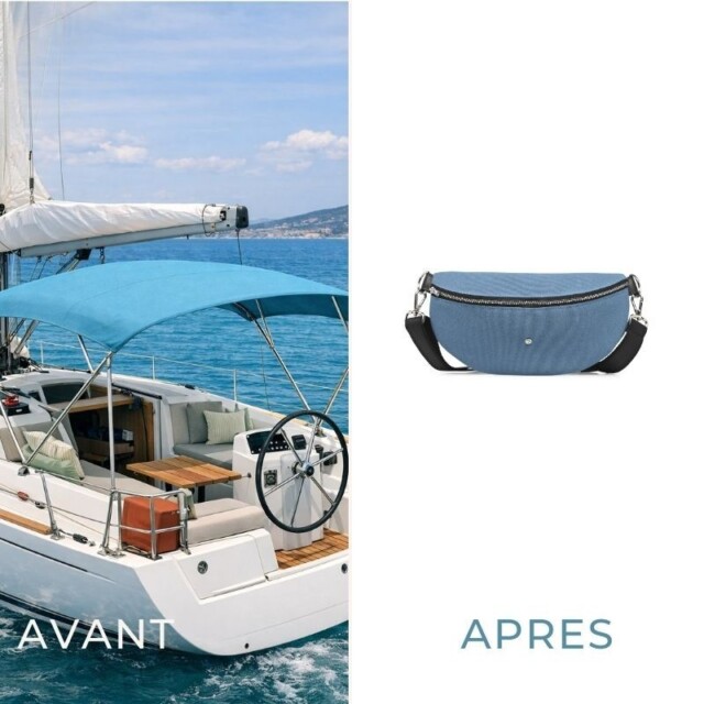 Saint-Lazare - Sac Banane bleu