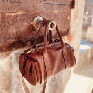 Sac en Cuir Marron Antique – Agathe par la marque Maison Rottier Maison Rottier - Sac en Cuir Marron Antique – Agathe