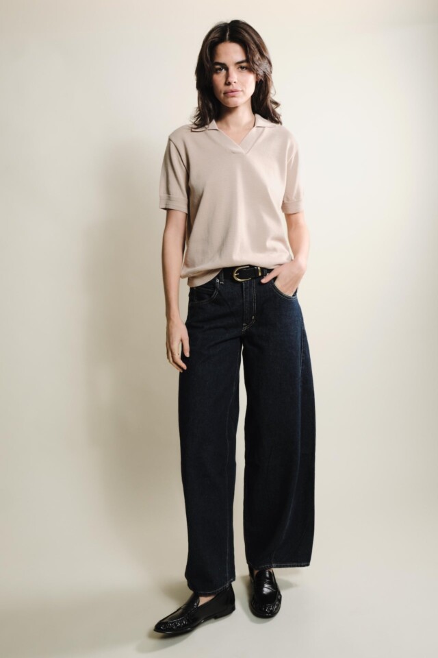 Tricots Jean Marc - Polo Loucine - Beige