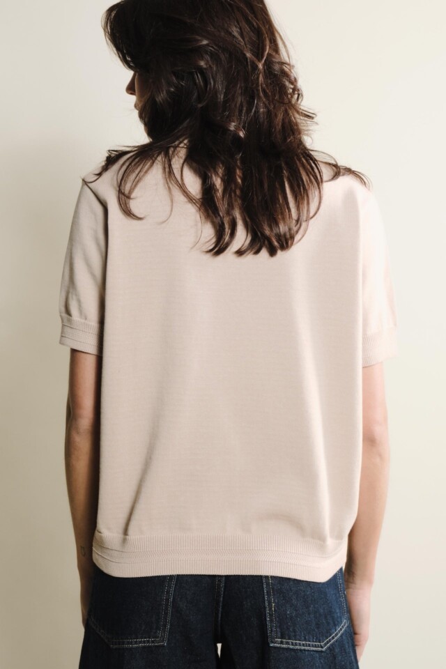 Tricots Jean Marc - Polo Loucine - Beige