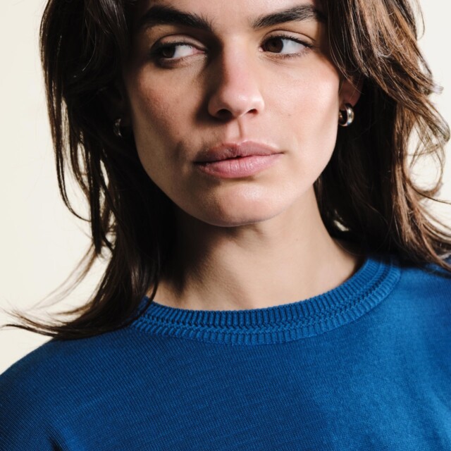 Tricots Jean Marc - Maille Loucine - Bleu roi