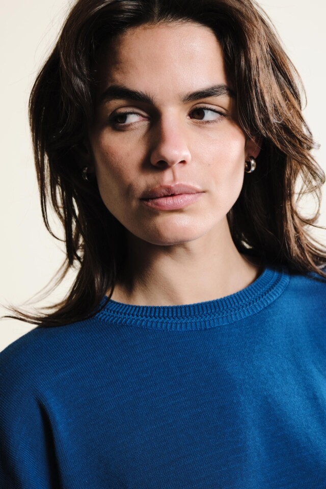 Tricots Jean Marc - Maille Loucine - Bleu roi