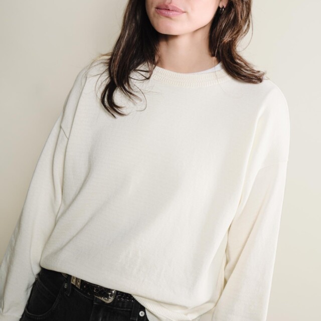 Tricots Jean Marc - Maille Loucine - Écru