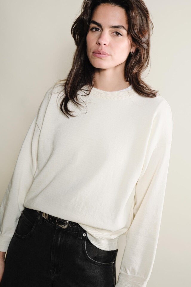 Tricots Jean Marc - Maille Loucine - Écru