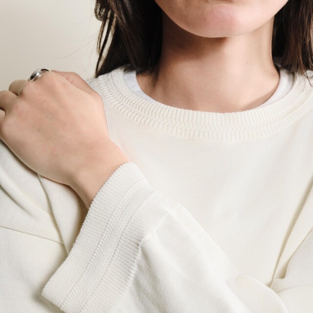 Tricots Jean Marc - Maille Loucine - Écru