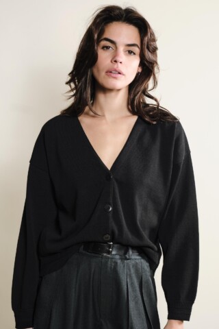 Tricots Jean Marc - Loucine Cardigan  Noir