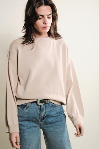 Tricots Jean Marc - Loucine manches longues – Beige