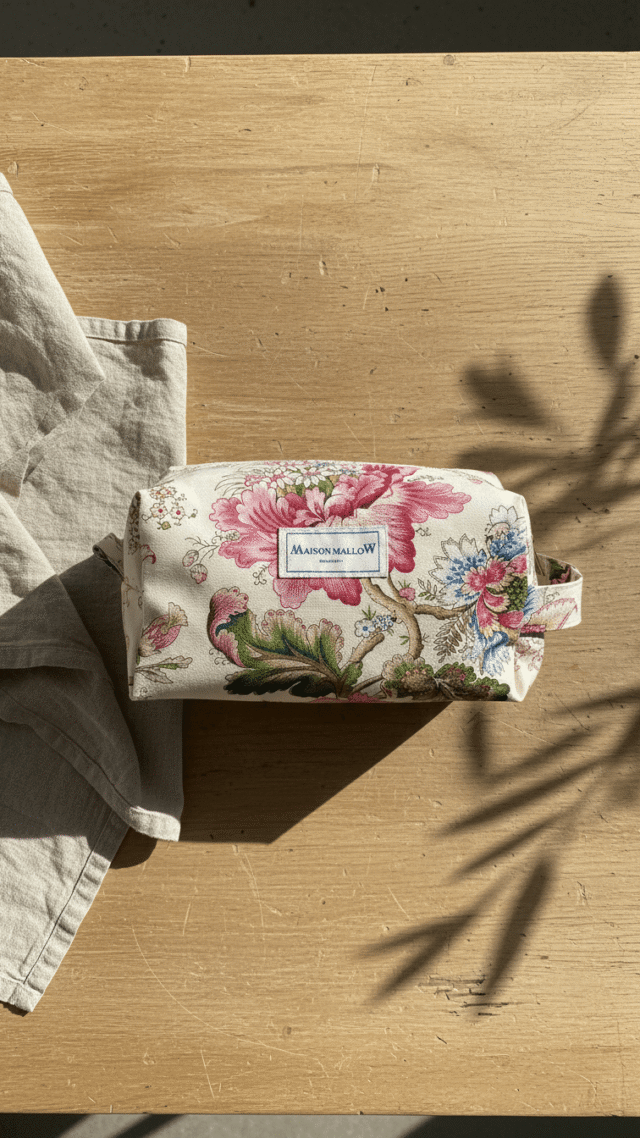 Maison Mallow - Trousse de Toilette XXL Fleurie
