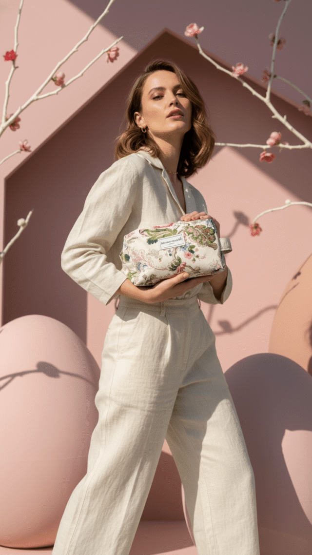 Maison Mallow - Trousse de Toilette XXL Fleurie