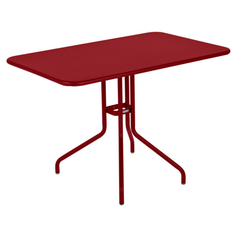 FERMOB - Table à manger FERMOB Pétale 60x70cm en métal - 25 coloris