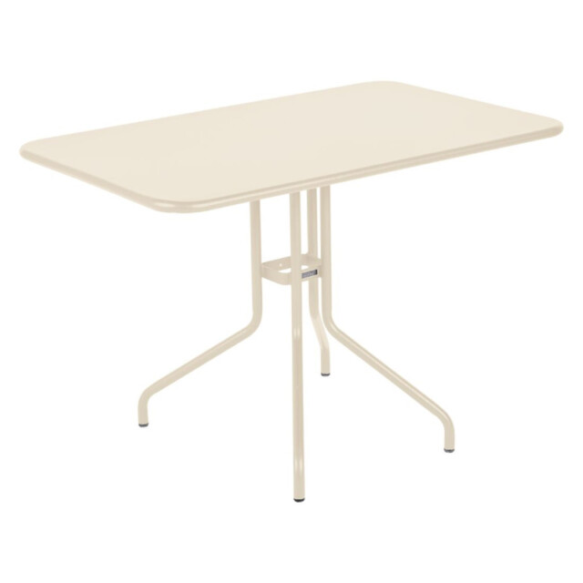 FERMOB - Table à manger FERMOB Pétale 60x70cm en métal - 26 coloris