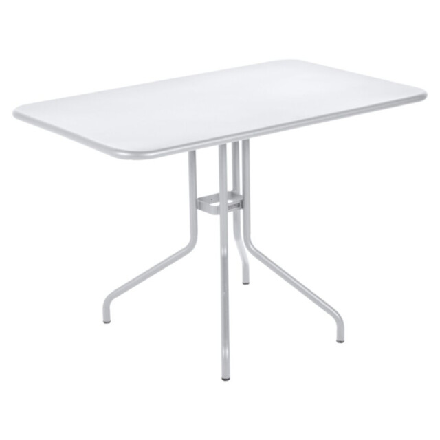 FERMOB - Table à manger FERMOB Pétale 60x70cm en métal - 26 coloris