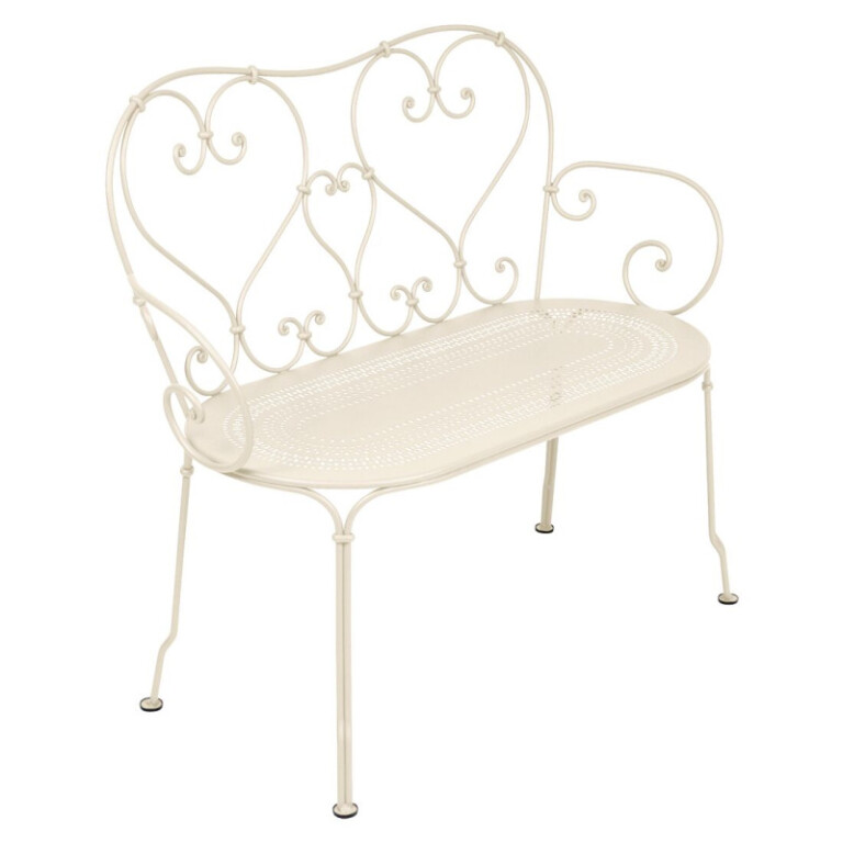 FERMOB - Banquette FERMOB 1900 2 places en métal - 25 coloris