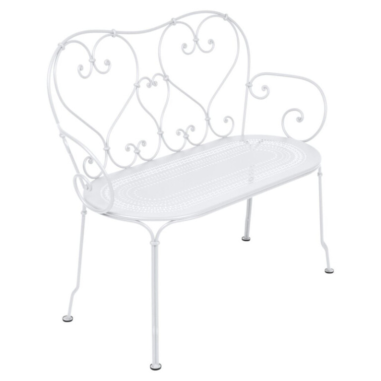 FERMOB - Banquette FERMOB 1900 2 places en métal - 25 coloris