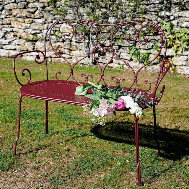 Fermob - Banquette FERMOB 1900 2 places en métal – 26 coloris