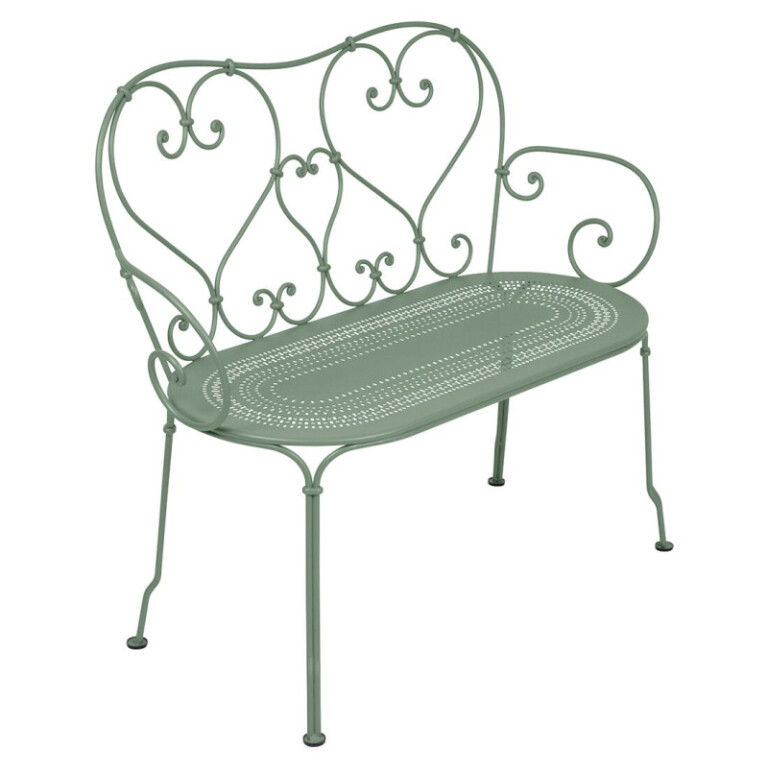 FERMOB - Banquette FERMOB 1900 2 places en métal - 25 coloris