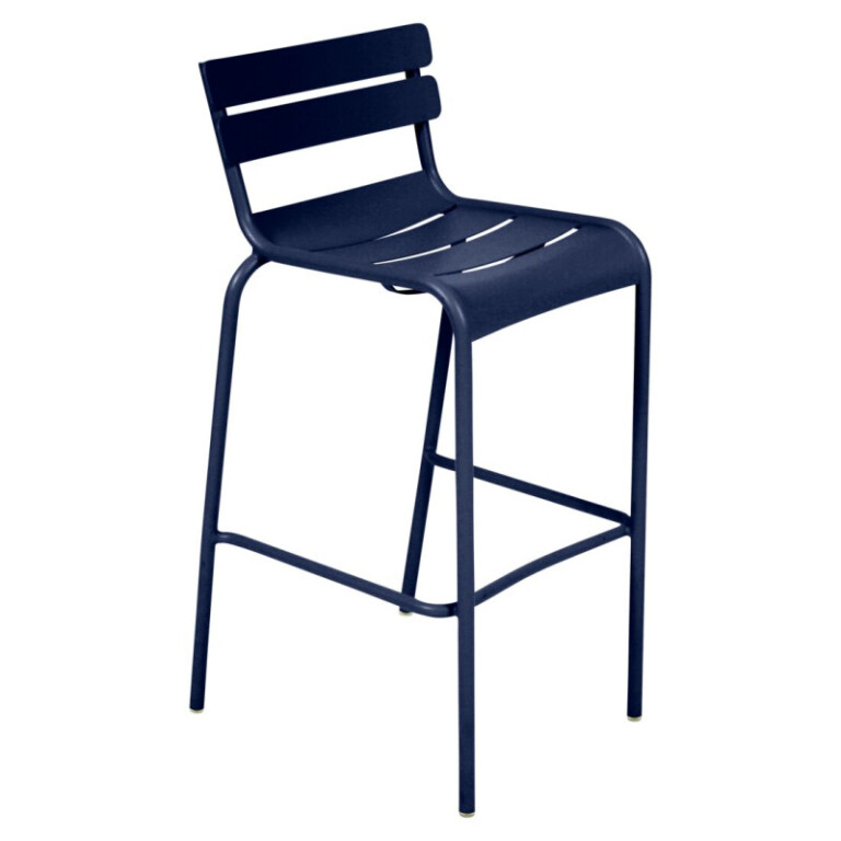 FERMOB - Chaise de bar FERMOB Luxembourg en métal - 26 coloris
